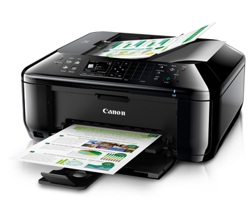 Nạp mực máy in Pixma MX527, In, Scan, Copy, Fax, In phun màu
